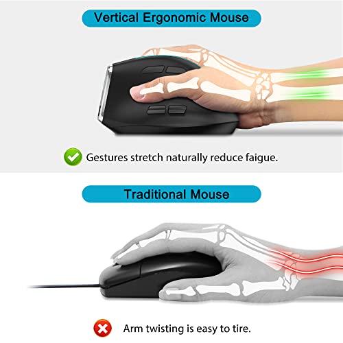 Souris sans fil tri-mode pour 3 appareils-3