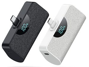 [Lot de 2] Mini chargeur portable USB-C
