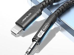 Cordon auxiliaire pour iPhone 1 m [certifié