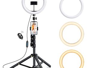 Anneau lumineux pour selfie de 10