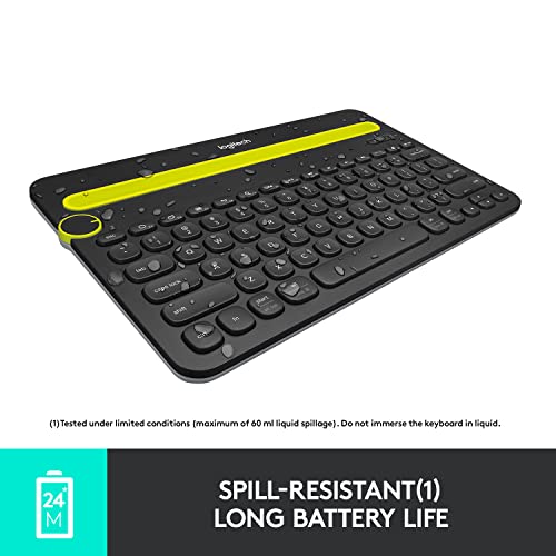 Clavier multi-appareils sans fil Logitech K480 pour-3