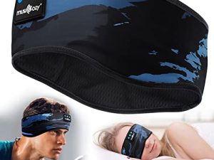 MUSICOZY Casque de Sommeil Bluetooth 5.2 Bandeau