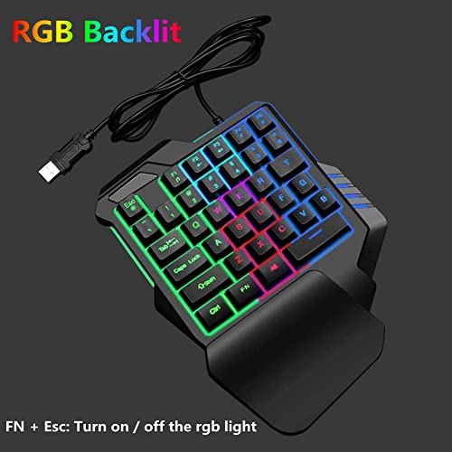 Clavier et souris de jeu RVB à-3
