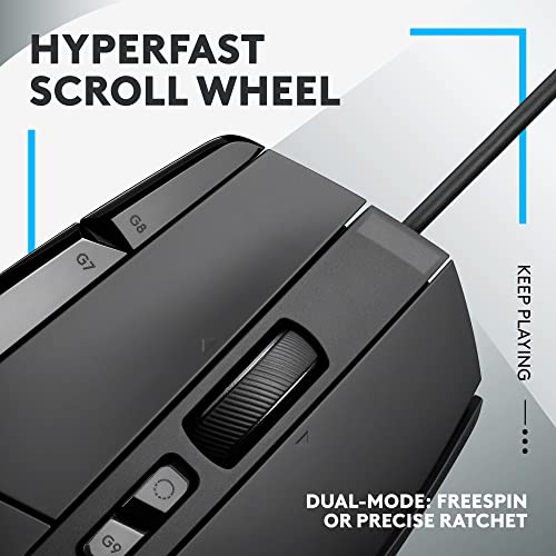 Souris gaming filaire Logitech G502 X --3