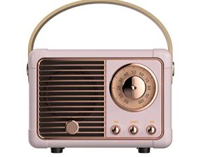 Dosmix Haut-parleur Bluetooth rétro