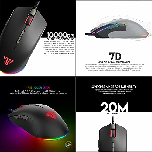 FANTECH Blake X17 Advanced Wired Gaming Mouse
