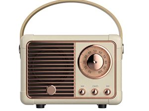 Dosmix Haut-parleur Bluetooth rétro