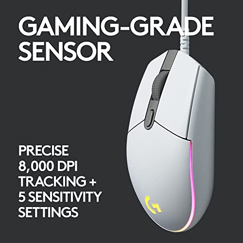 Souris de jeu Logitech G203 Lightsync avec-3