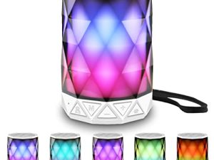 LFS LED Haut-parleurs Bluetooth portables avec lumières