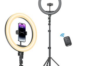 13" Selfie Ring Light avec support