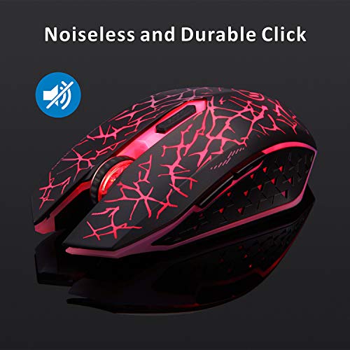 Souris de jeu sans fil TENMOS K6