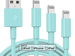 Lot de 3 câbles de chargeur iPhone