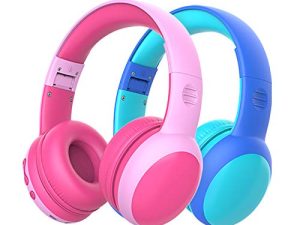 Gorsun Casque Bluetooth pour enfants avec microphone