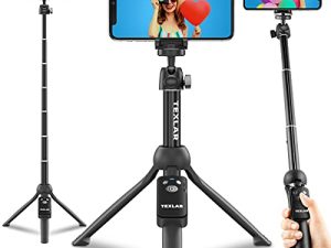 Texlar 48 pouces Selfie Stick Trépied avec