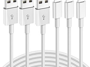 Jeercor Lot de 3 câbles Lightning certifiés