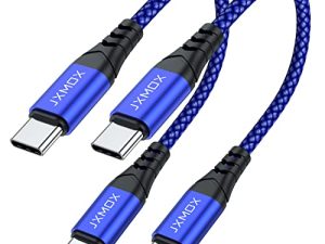 JXMOX Câble court USB C vers USB