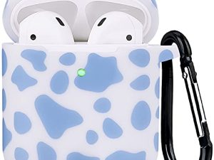 YOMPLOW Airpods Coque en Caoutchouc de Silicone