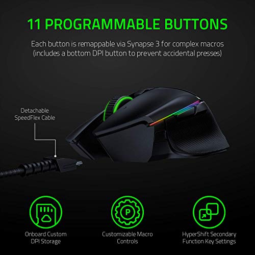 Souris de jeu sans fil Razer Basilisk-4