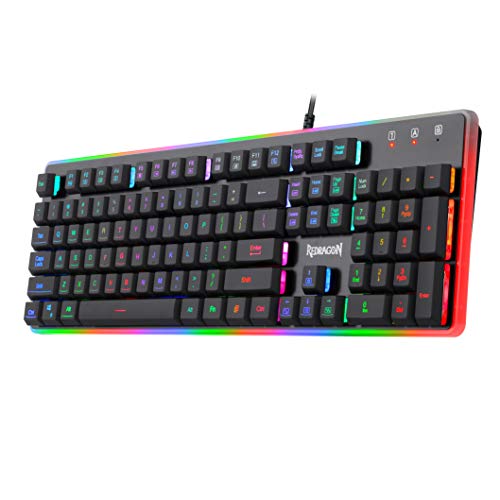 Redragon K509-RGB Clavier de jeu PC 104-3