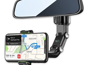 PKYAA Support de téléphone pour rétroviseur de