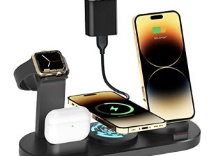 Chargeur sans fil 4 en 1 Station