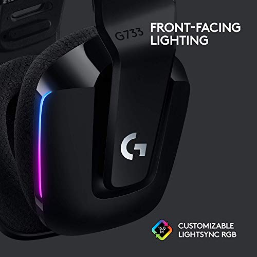 Logitech G733 Lightspeed Casque de jeu sans-4