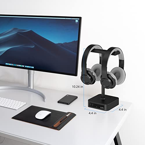 KAFRI Double support pour casque avec chargeur-5