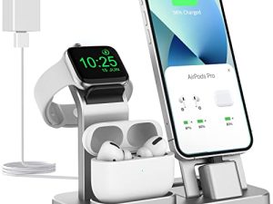 Station de charge 3 en 1 pour