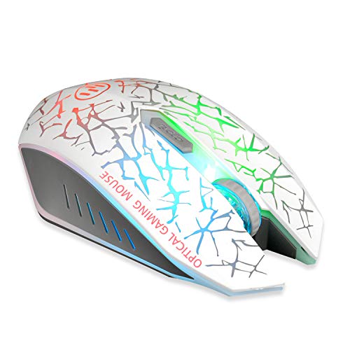 VEGCOO C12 Souris de jeu sans fil-5