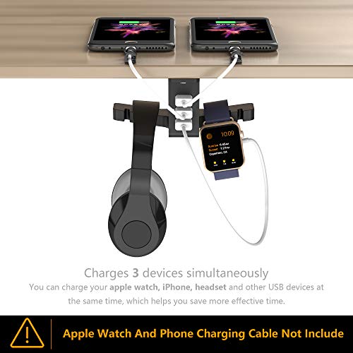 Support de casque avec chargeur USB COZOO-5