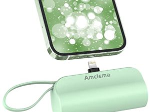 amelema Petit chargeur portable pour iPhone