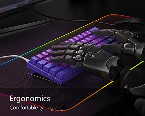 BOYI Filaire 60% Clavier de Jeu Mécanique