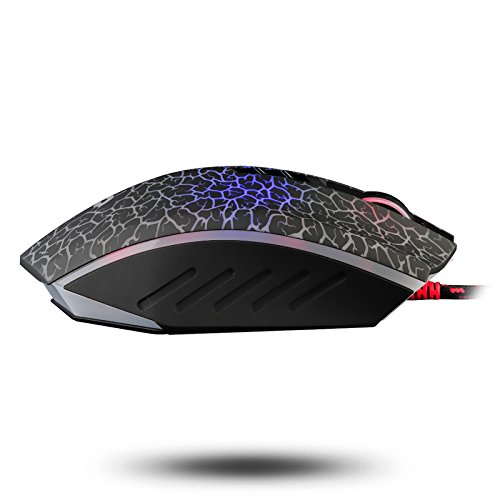 Souris de jeu optique sanglante avec interrupteur-5