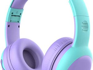 Gorsun Casque Bluetooth pour enfants avec microphone