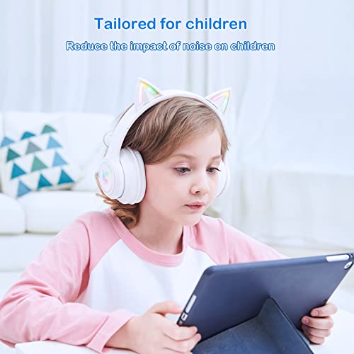 SIMGAL Casque d'écoute Bluetooth pour enfants
