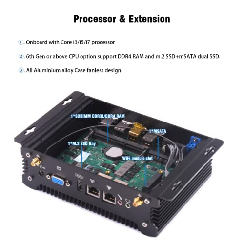 Mini PC industriel Core i5 4278U
