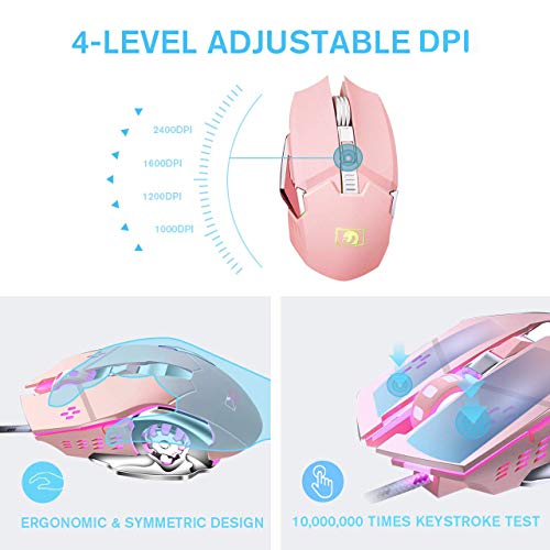 Clavier et souris de jeu