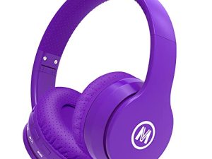Mokata Casque Bluetooth sans fil/filaire pour enfants