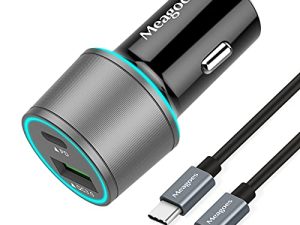 Meagoes Chargeur de voiture USB C