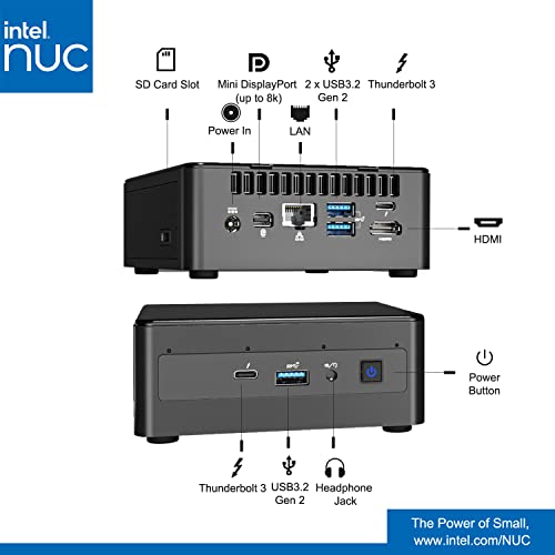 Kit principal Intel NUC 11 NUC11PAHi7 Home&Business-3