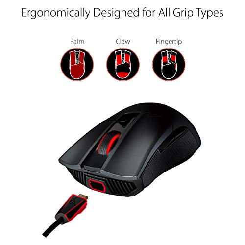 Souris de jeu optique sans fil ASUS-4