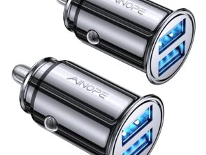 AINOPE Lot de 2 mini chargeurs de