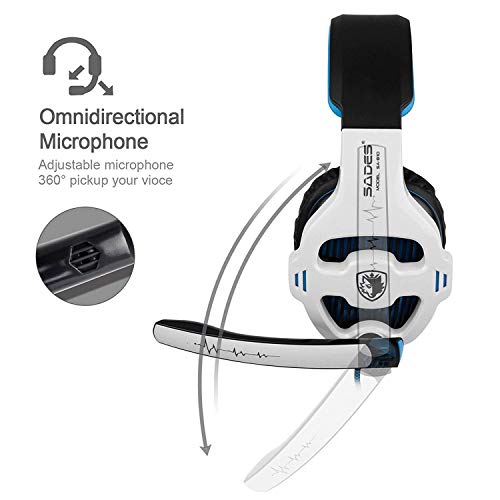 HOUSAI Xbox Gaming Headset pour Xbox Series-5