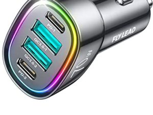 【   】 Chargeur de voiture USB C