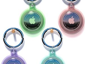 Lot de 4 porte-clés Airtag étanche