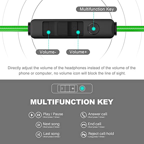 Innens Écouteurs intra-auriculaires filaires avec micro et-3