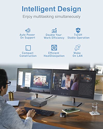 Mini PC de bureau Windows 11 Pro