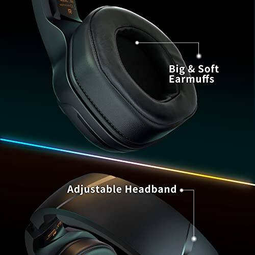 Tatybo Casque de jeu avec micro pour-3
