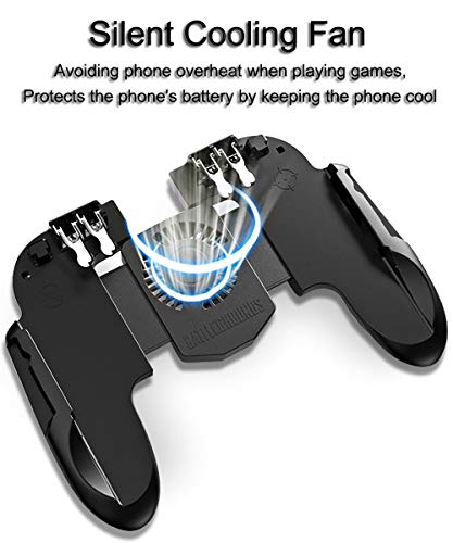 Manette de jeu mobile à 4 déclencheurs-3
