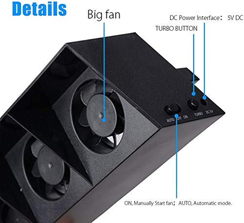 Linkhood Ventilateur de Refroidissement pour PS4